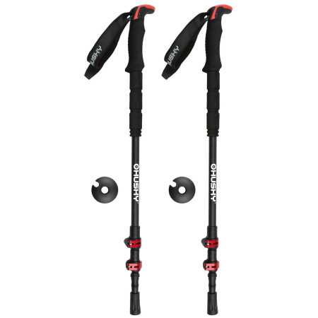 Bastoncini da trekking Husky Sones nero