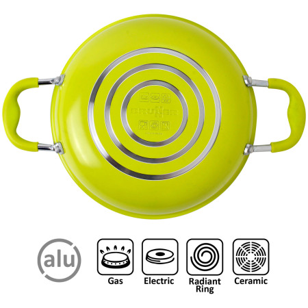 Set di pentole Brunner Popote Juniper 8+1 Ø 24 cm