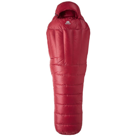 Sacco a pelo in piuma Mountain Equipment Xenith III Regular rosso Merlot