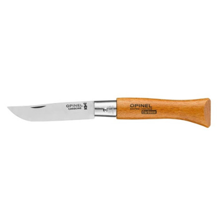 Coltello chiudubile Opinel N°05 Carbon naturale.