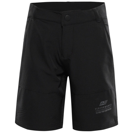 Pantaloncini per bambini Alpine Pro Bako nero black