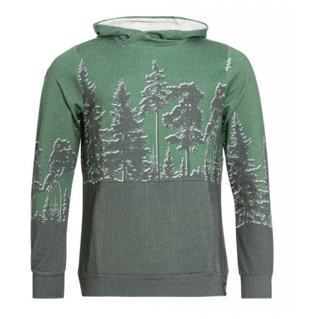 Felpa da uomo Chillaz Mellow verde DarkBlueMelange