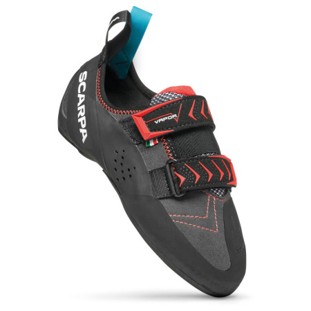 Scarpe da arrampicata Scarpa Vapor V LV grigio/rosso Smoke-Coral