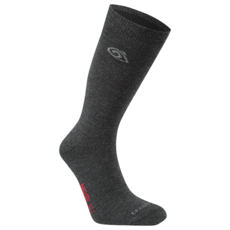 Calze Craghoppers NosiLife Travel Wool Socks grigio scuro DarkIron