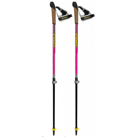 Bastoncini da nordic walking Vipole Instructor Vario Ql Violet Dlx viola Violet