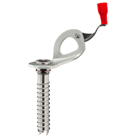 Vite da ghiaccio Petzl Laser Speed 10 cm argento