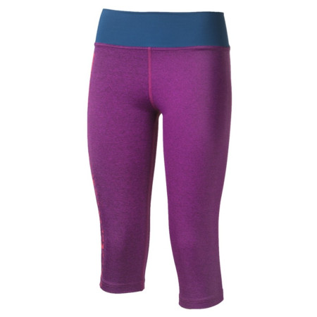 Leggings 3/4 da donna Progress Betty 3Q 23TM viola PurpleMelter/Petroleum/Pink