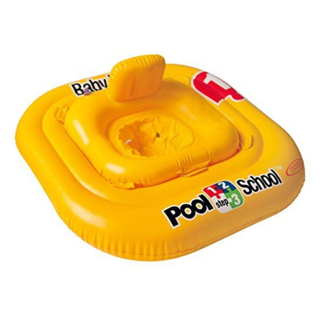 Anello di nuoto gonfiabile Intex Pool Deluxe Baby Float 56587EE giallo