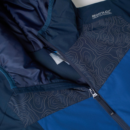 Giacca invernale per bambini Regatta Illuma Reflective Jacket Navy/Aviator Blue