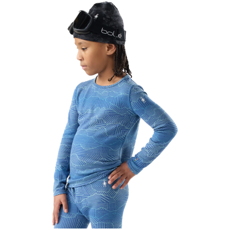 Maglietta sportiva per bambini Smartwool Kids' Classic Thermal Merino Base Layer