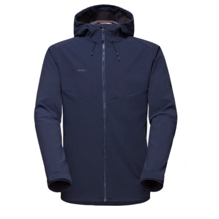 Giacca da uomo Mammut Sapuen SO Hooded Jacket Men blu marine