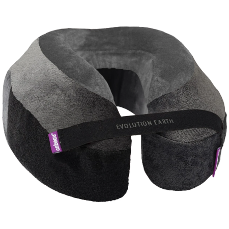 Cuscino da viaggio Cabeau Evolution Earth Deluxe nero/grigio Wind