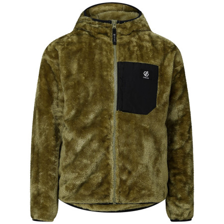 Felpa da bambino Dare 2b Powder Fleece MartOliv/Blk verde MartOliv/Blk