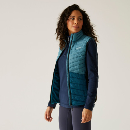Gilet da donna Regatta Women’s Leedre Hybrid B/W