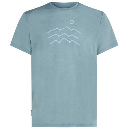 Maglietta funzionale da uomo Icebreaker Merino Blend 125 Cool-Lite™ Sphere SS Tee Across the Peaks