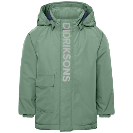 Giacca invernale per bambini Didriksons Talvi Kids Jkt 2 Dark Moss verde scuro Dark Moss
