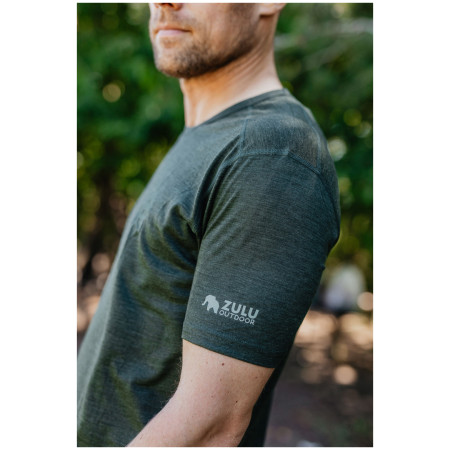 Maglietta da uomo Zulu Merino Quest 160 Short Comfy