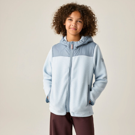 Felpa da bambino Regatta Myla Hybrid Jacket DuskBluSky