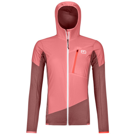 Giacca da donna Ortovox Ladiz Hybrid Jacket W rosa/viola mountain rose