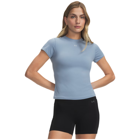 Maglietta da donna Under Armour Motion Fitted SS blu