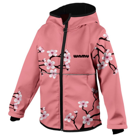 Giacca softshell per bambini WAMU Pink rosa PINK