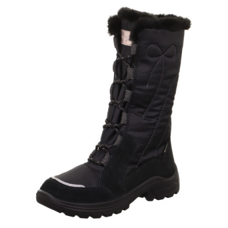 Stivali invernali per bambini Superfit Aurora Schwarz nero Schwarz