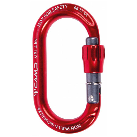 Moschettone Camp Ekto Lock rosso Red