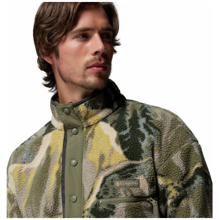 Felpa da uomo Columbia Helvetia™ II Printed Half Snap Fleece