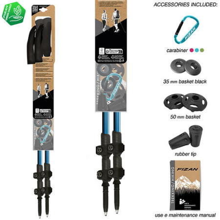 Bastoncini da trekking Fizan Trek Pro L