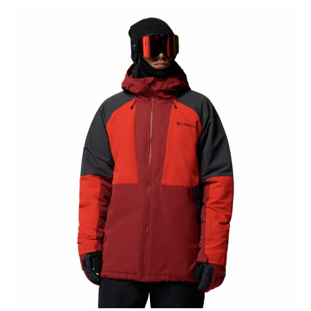 Giacca da uomo Columbia Alpine Echo™ Insulated Jacket rosso Red Oxide, Shark, Super Sonic