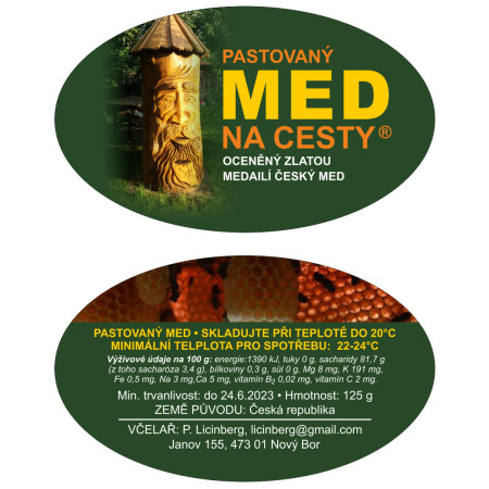 Miele per i viaggi P. Licinberg Miele formato viaggio