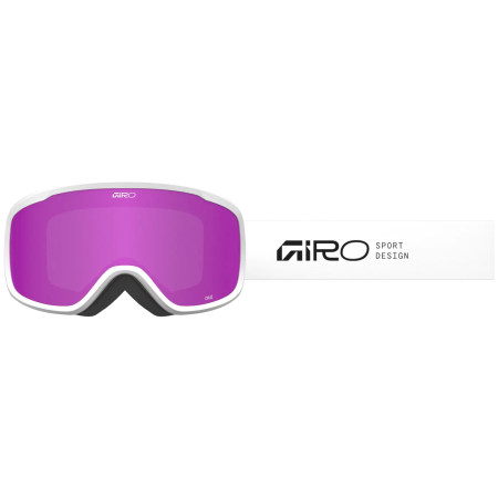 Occhiali da sci Giro Cruz White Stacked-Amber Pink
