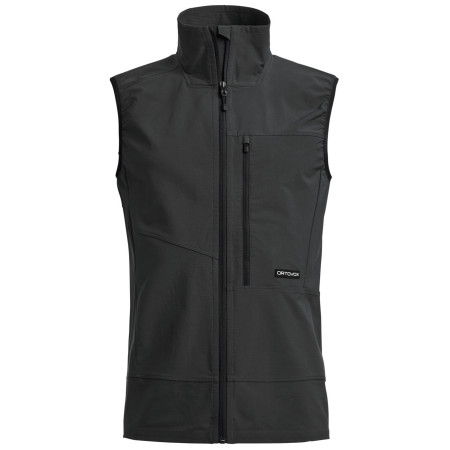 Gilet da uomo Ortovox Venet Softshell Vest nero Black Raven