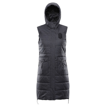Gilet da donna Alpine Pro Harda grigio DK.TRUE GRAY
