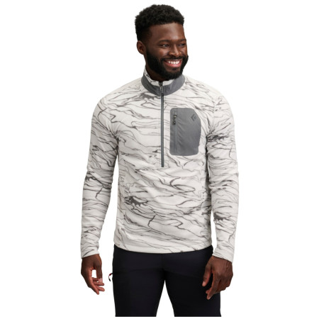 Felpa da uomo Black Diamond Rift HZ Fleece Jacket