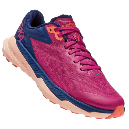 Scarpe da corsa da donna Hoka W Zinal viola Festival Fuchsia / Bellwether Blue