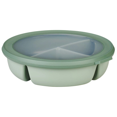 Scatola per gli spuntini Mepal Bento bowl Cirqula 250+250+500 ml verde Nordic Sage