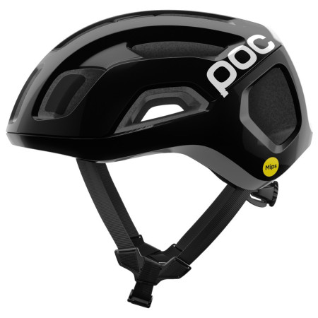 Casco da ciclismo POC Ventral Air MIPS nero/bianco Uranium Black Matt/Hydrogen White