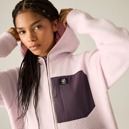 Felpa tecnica da donna Dare 2b Womens Firn Hooded Borg