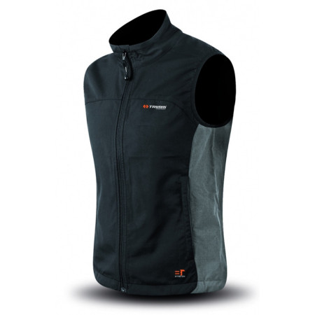 Gilet Trimm Glider lady nero/grigio Black/Grey