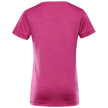 Maglietta da bambino Alpine Pro Basiko Fuchsia