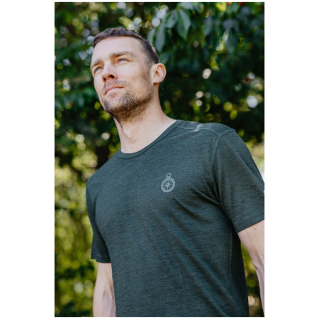 Maglietta da uomo Zulu Merino Quest 160 Short Comfy
