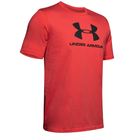 Maglietta da uomo Under Armour Sportstyle Logo SS rosso red