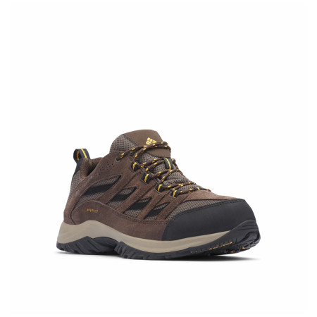 Scarpe da uomo Columbia Crestwood™ Waterproof marrone/nero Mud, Squash