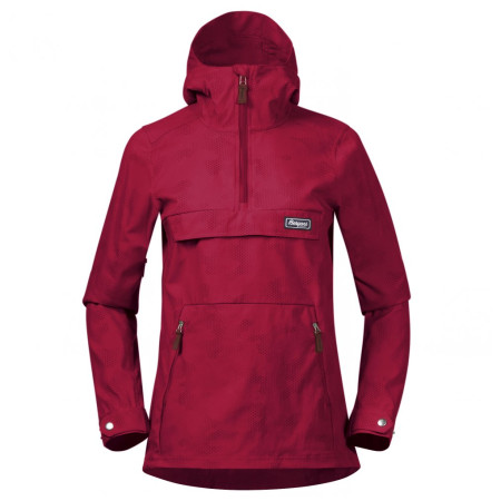 Giacca da donna Bergans Nordmarka W Anorak rosso Red