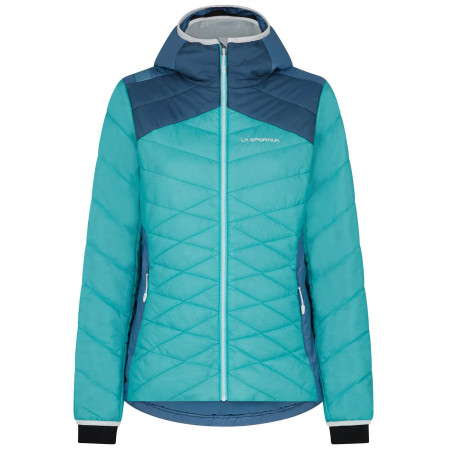 Giacca da donna La Sportiva Mythic Primaloft Jkt W 2021 blu Aquarelle/Atlantic