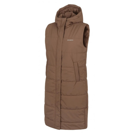 Gilet da donna Husky Nilo L marrone brown
