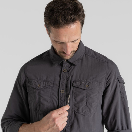 Camicia da uomo Craghoppers NosiLife Adventure Long Sleeved Shirt III