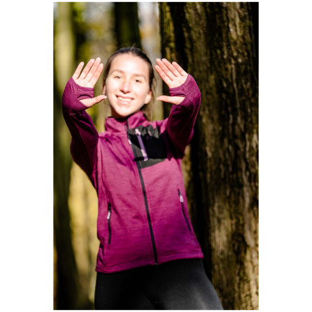 Felpa da donna MOOA Nyore Grid 220