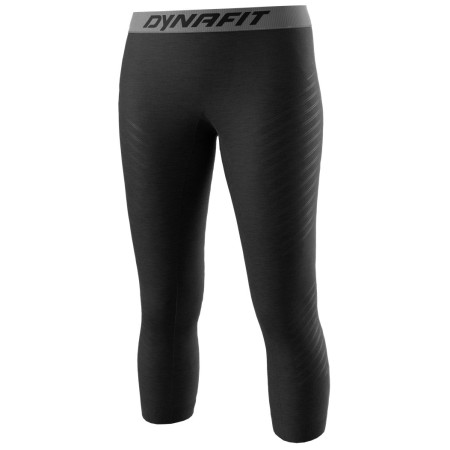 Pantaloni a 3/4 da donna Dynafit Tour Light Merino W 3/4 Tight nero 0911 - black out/0530